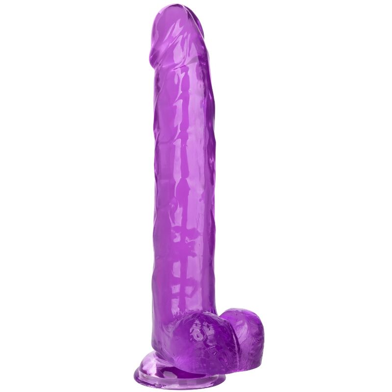 CALEXOTICS - DILDO TAMAÑO QUEEN MORADO 25,5 CM