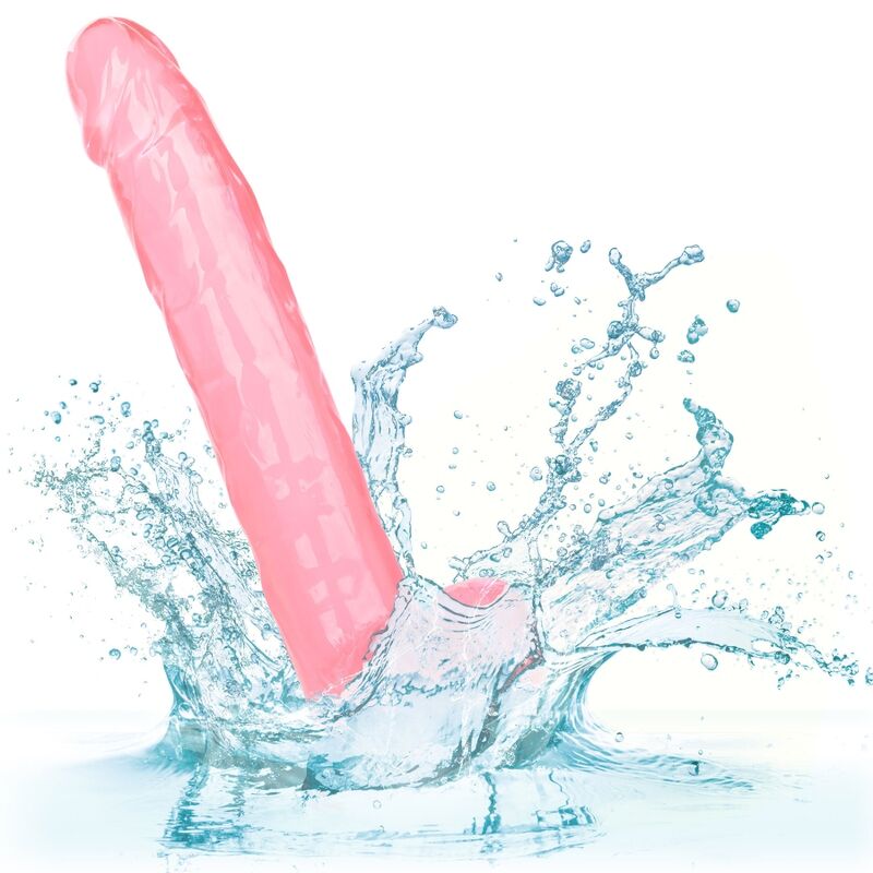 CALEXOTICS - DILDO TAMAÑO QUEEN ROSA 25,5 CM