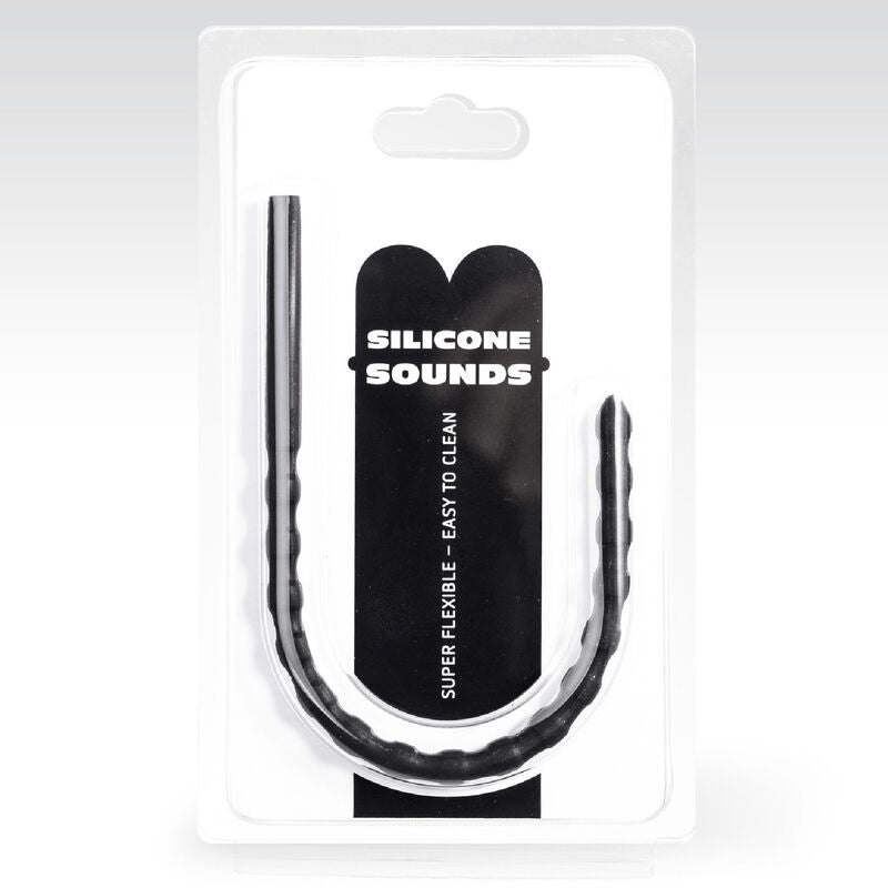 SONDA URETRAL DE SILICONE 6/8 MM TOTALMENTE PRETA