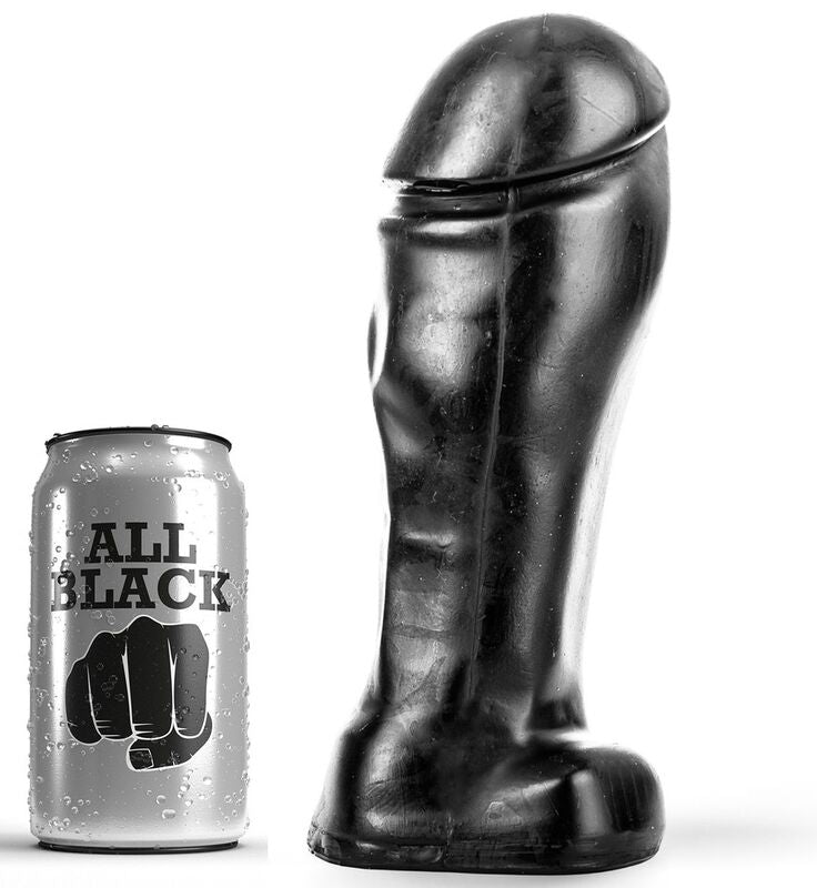 ALL BLACK - DONG 22 CM BICO LARGO