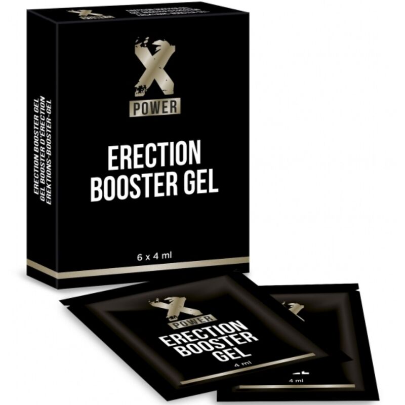 XPOWER - GEL REFORZADOR DE LA ERECCIÓN 6 X 4 ML