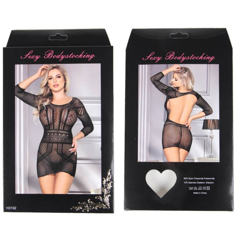 QUEEN LINGERIE - VESTIDO BODY DE RED S/L
