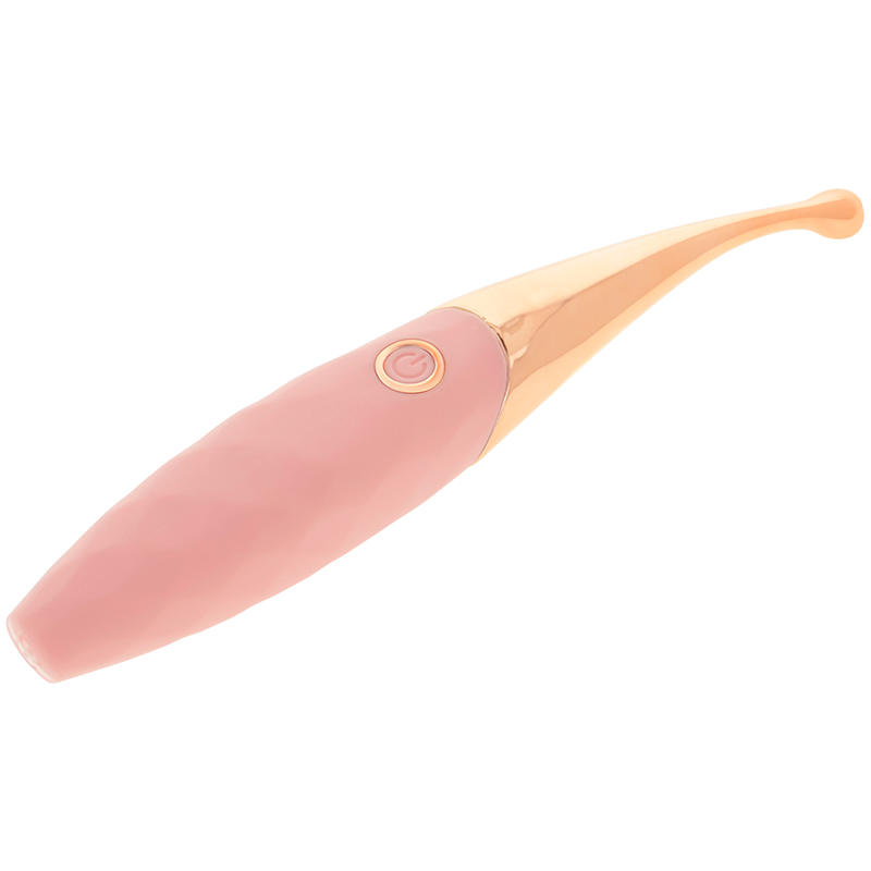 OHMAMA - ESTIMULADOR DE CLITÓRIS RECARREGÁVEL 36 MODOS ROSA-ROSA GOLD