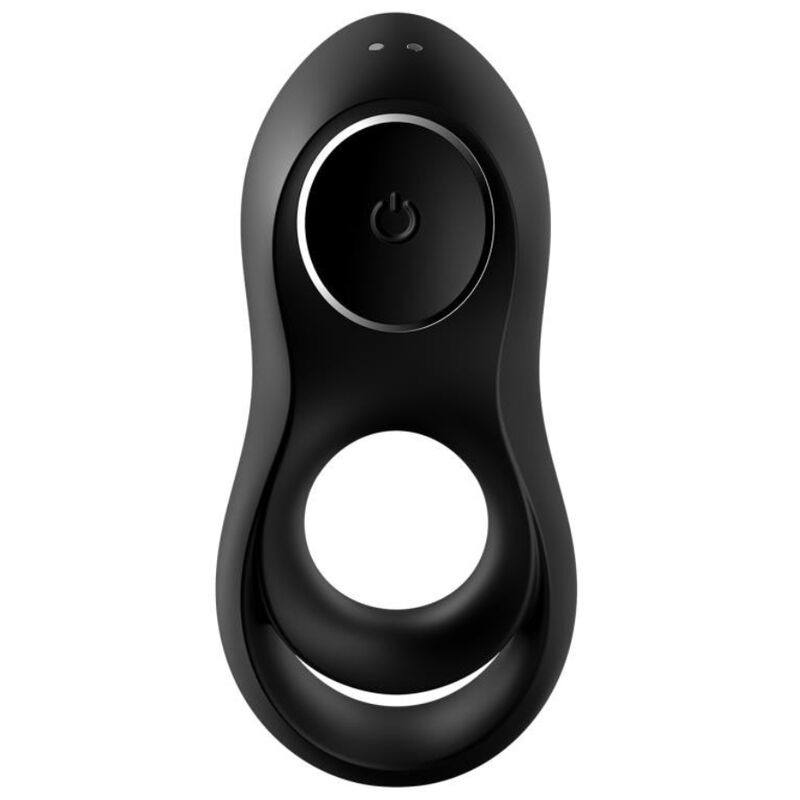 SATISFYER - ANEL VIBRADOR LEGENDARY DUO PRETO