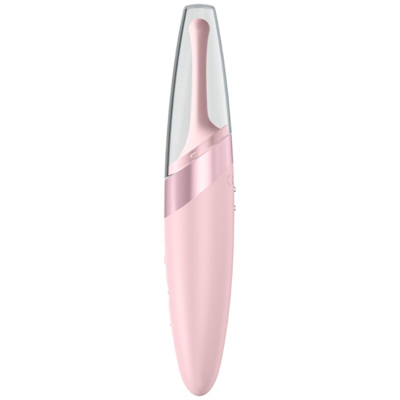 SATISFYER - VIBRADOR TWIRLING DELIGHT CLIT TIP ROSA