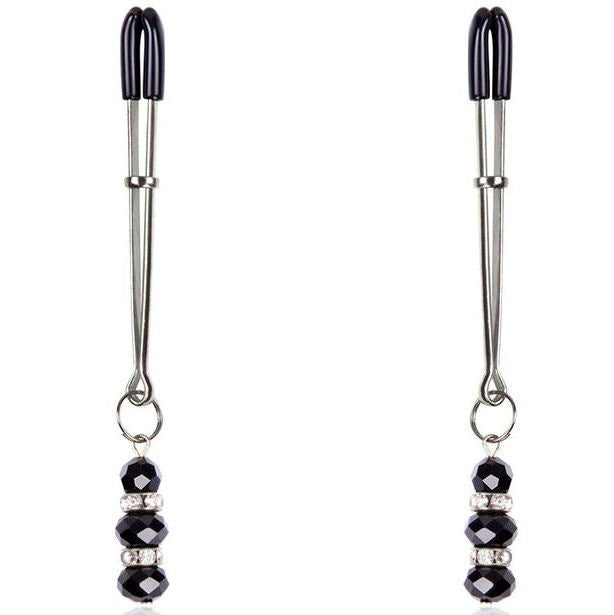 OHMAMA FETISH - Grampos de mamilo com pedras de cristal