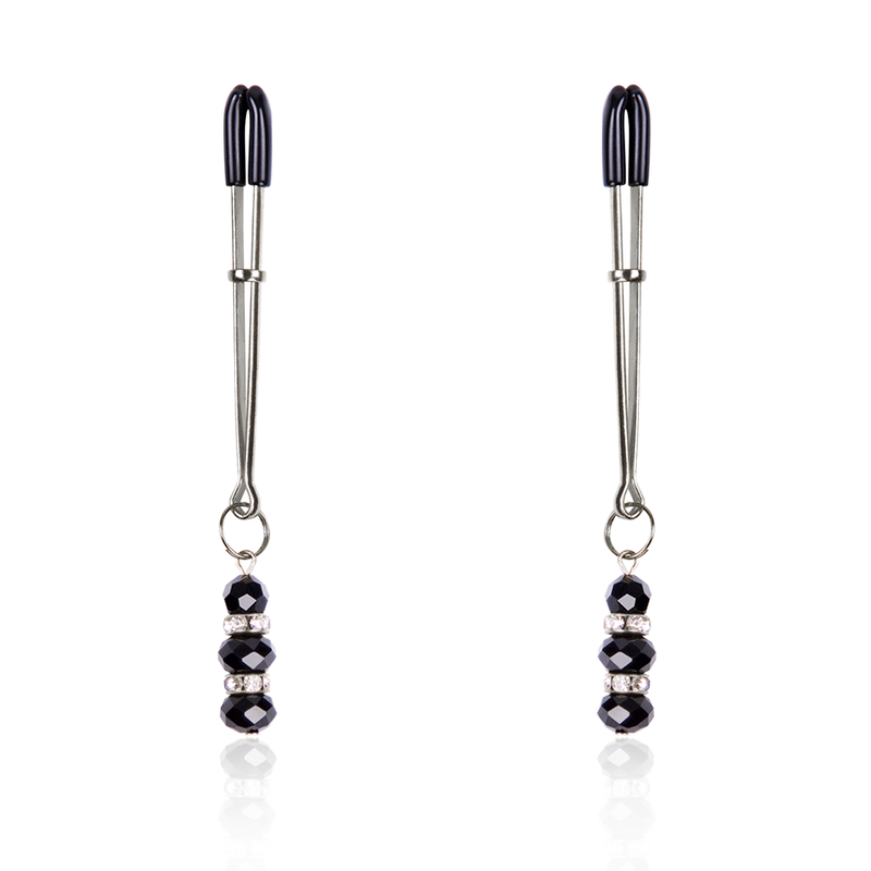 OHMAMA FETISH - Grampos de mamilo com pedras de cristal