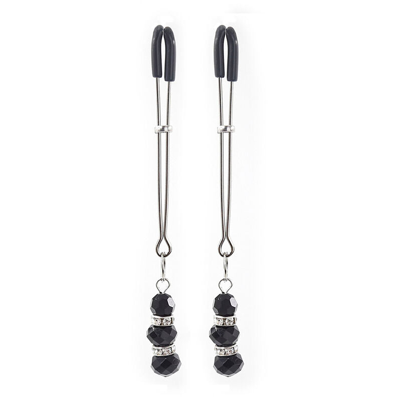 OHMAMA FETISH - Grampos de mamilo com pedras de cristal