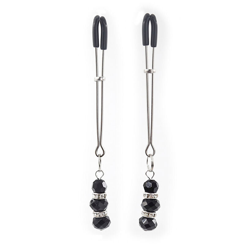 OHMAMA FETISH - Grampos de mamilo com pedras de cristal