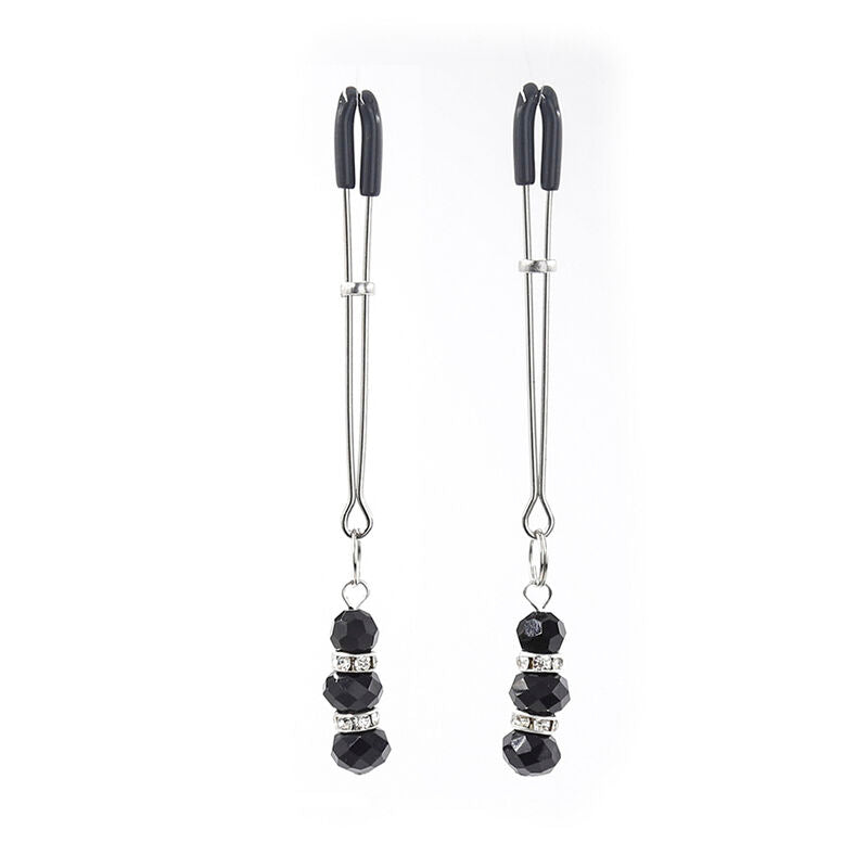 OHMAMA FETISH - Grampos de mamilo com pedras de cristal