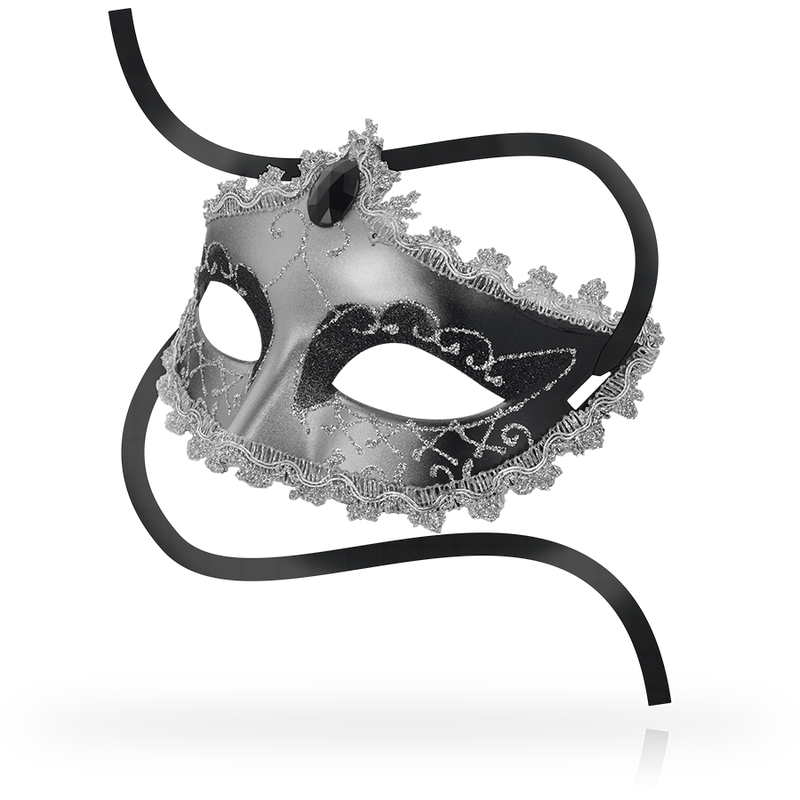 OHMAMA - MÁSCARAS MÁSCARA DIAMANTE NEGRO CINZA
