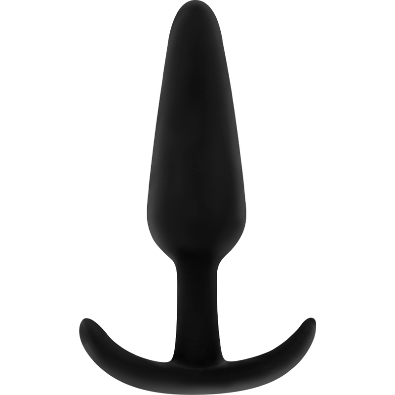 OHMAMA - PLUG ANAL DE SILICONE COM ALÇA PEQUENA