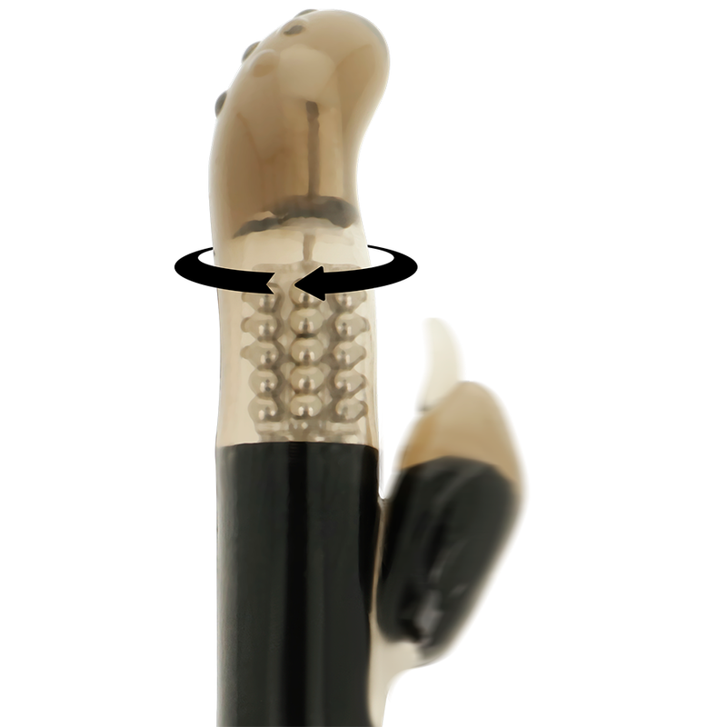 OHMAMA - VIBRADOR ROTATOR COM ESTIMULADOR DE CLITÓRIS DELFIN