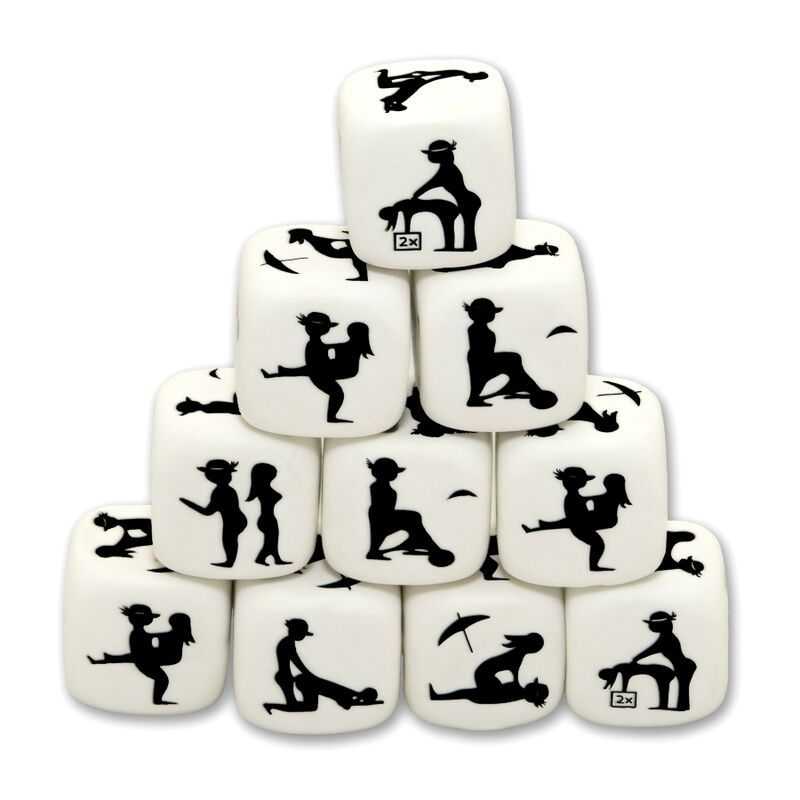 DIABLO PICANTE - DADOS DE POSING BRANCO
