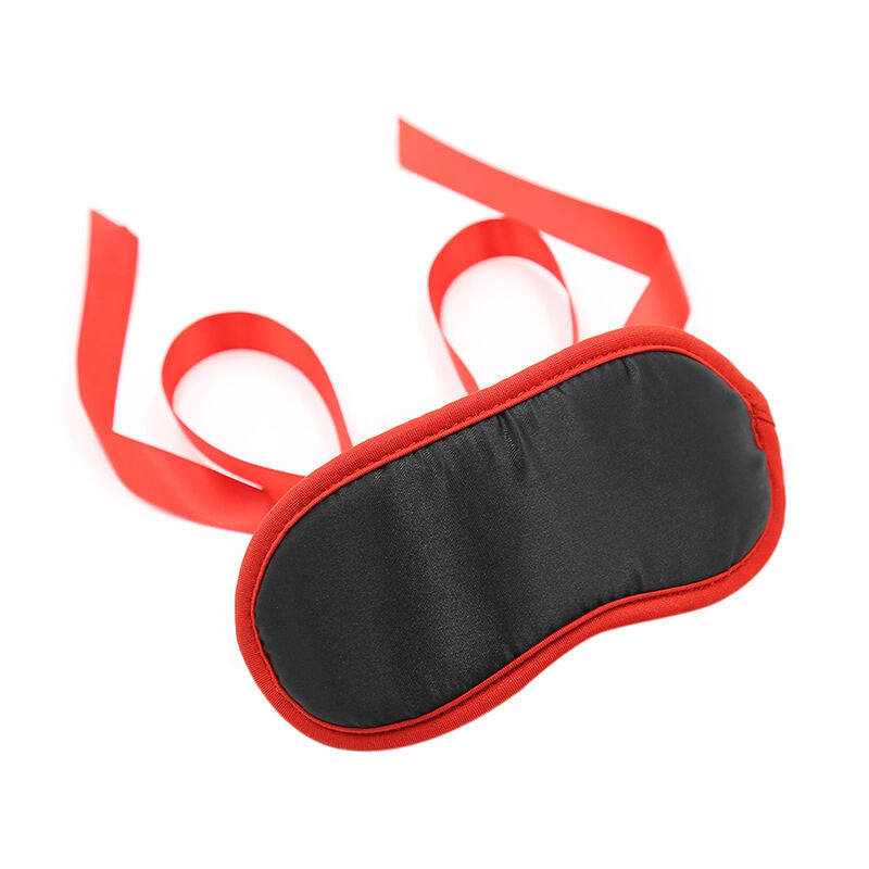 OHMAMA - FETICHE NEGRO BORDES ROJOS