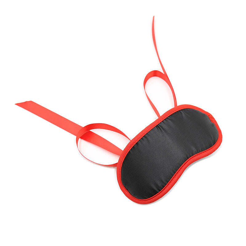 OHMAMA - FETICHE NEGRO BORDES ROJOS