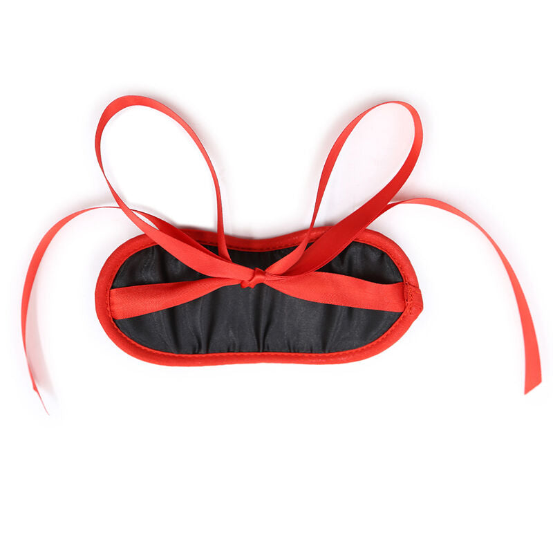 OHMAMA - FETICHE NEGRO BORDES ROJOS