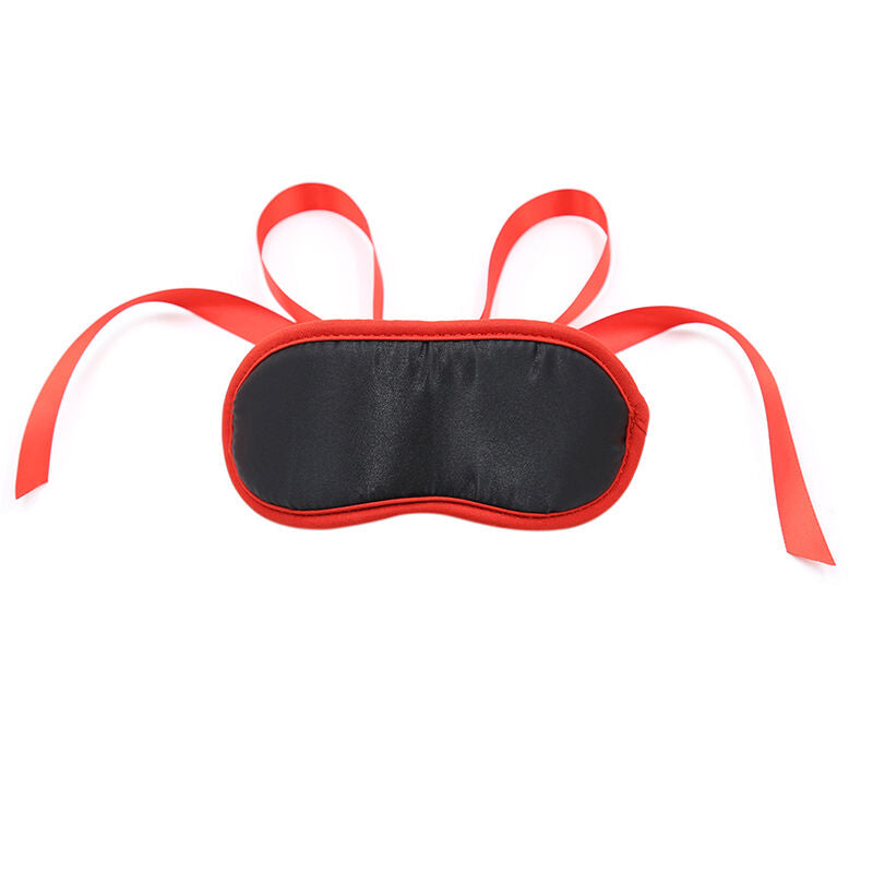 OHMAMA - FETICHE NEGRO BORDES ROJOS