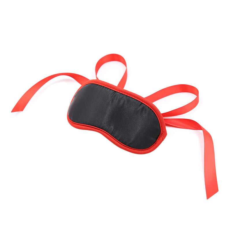 OHMAMA - FETICHE NEGRO BORDES ROJOS