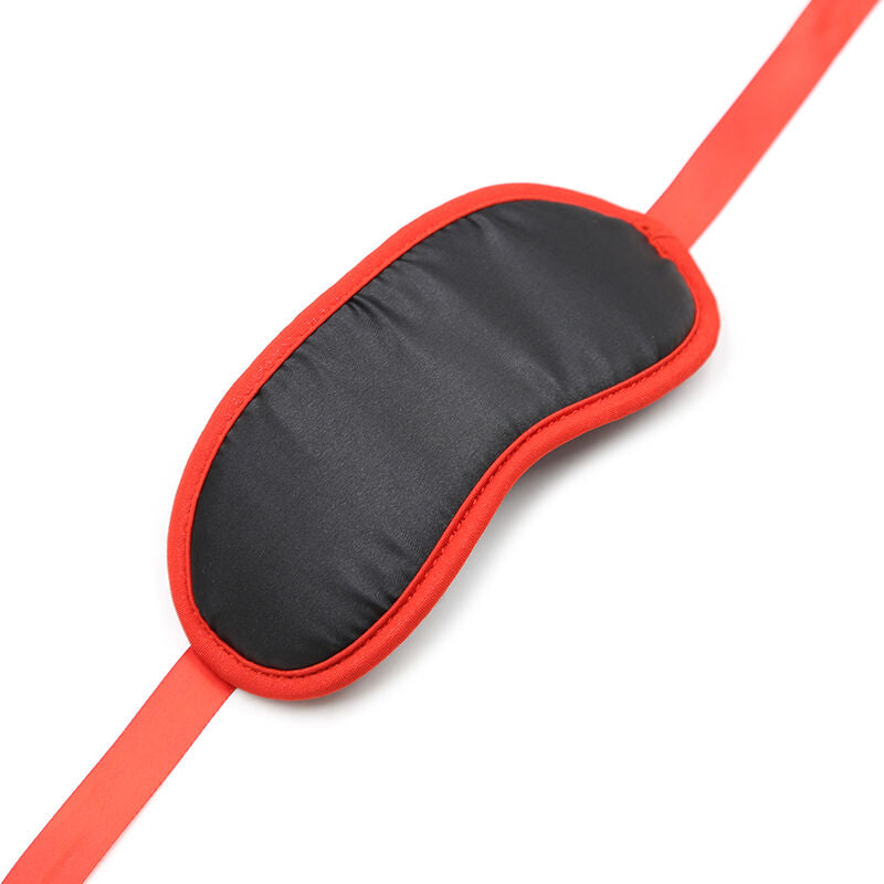 OHMAMA - FETICHE NEGRO BORDES ROJOS