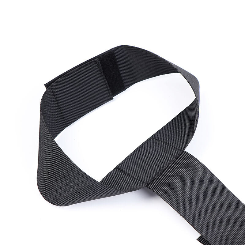 OHMAMA FETISH - WRIST HANDCUFFS AND NYLON NECKLACE