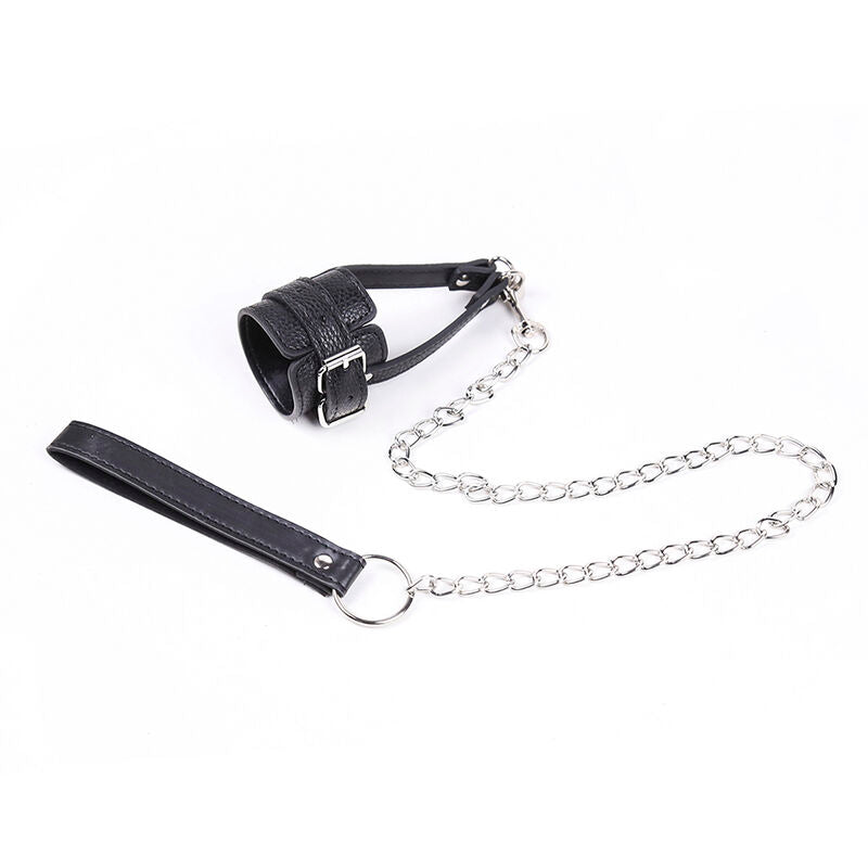 OHMAMA FETISH - BAINHA DE SUPORTE PARA PÊNIS COM TIRA