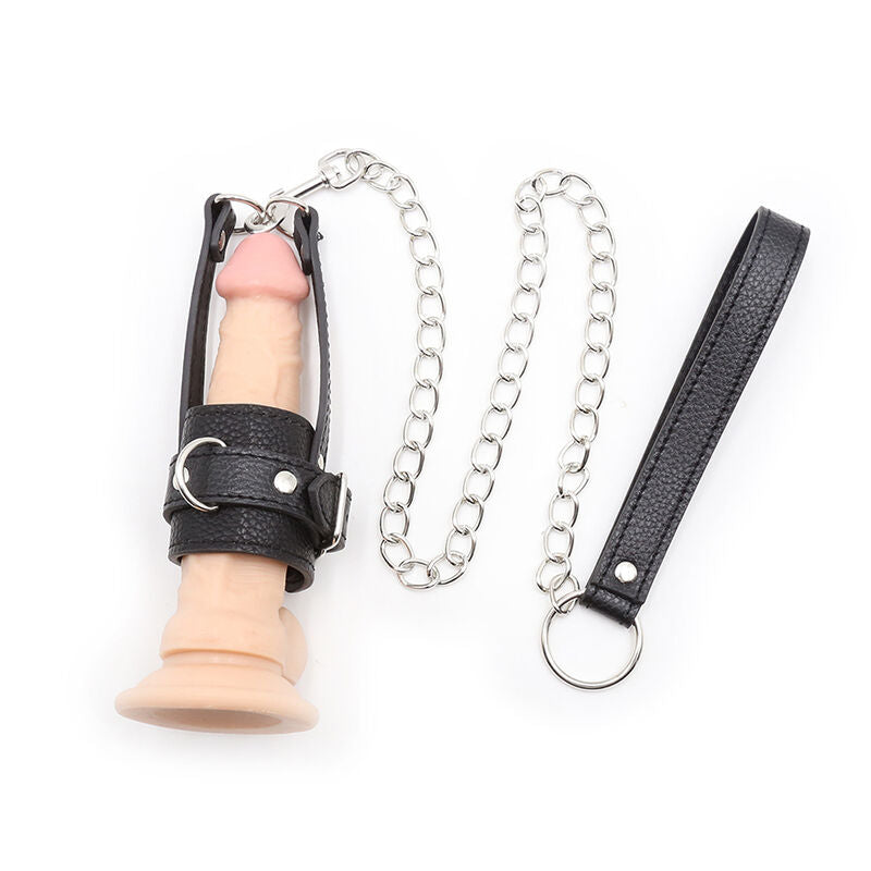 OHMAMA FETISH - BAINHA DE SUPORTE PARA PÊNIS COM TIRA