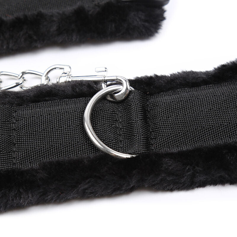 OHMAMA FETISH - RESTRIÇÕES DE PULSO COM FORRO DE PELUCHE