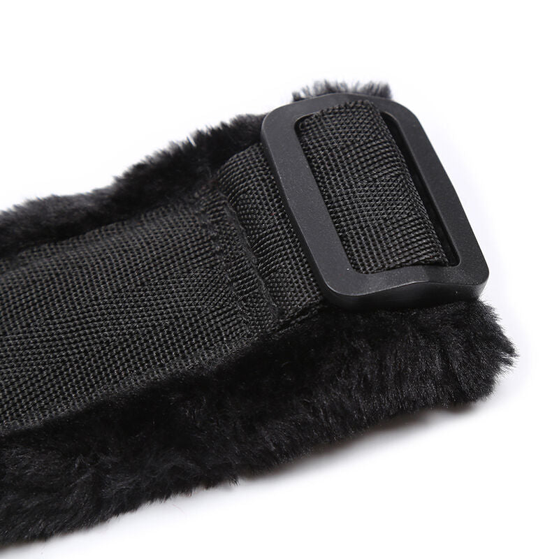 OHMAMA FETISH - RESTRIÇÕES DE PULSO COM FORRO DE PELUCHE