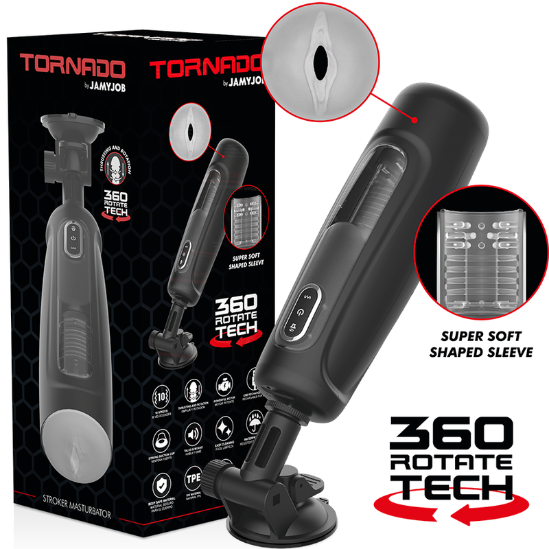JAMYJOB - TORNADO 360 GIRAR TECH STROKER