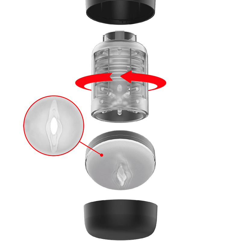 JAMYJOB - TORNADO 360 GIRAR TECH STROKER