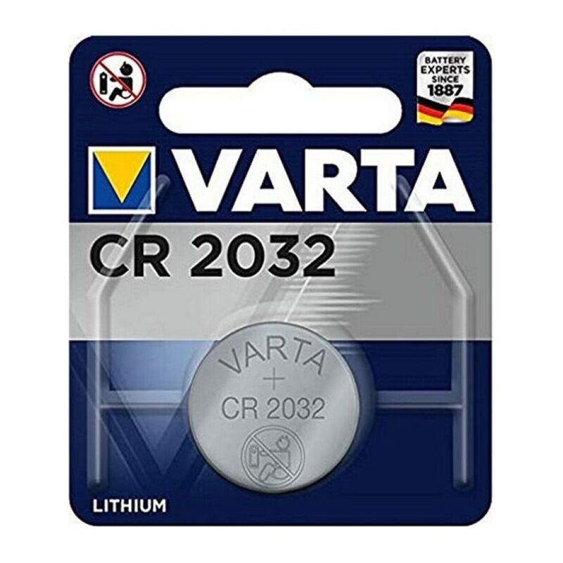 VARTA - BATERIA LÍTIO BOTÃO CR2032 3V 1 UNIDADE