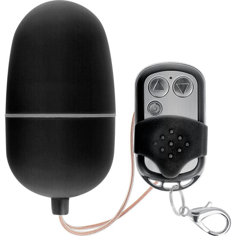 EN LÍNEA - HUEVO VIBRADOR CON CONTROL REMOTO M NEGRO