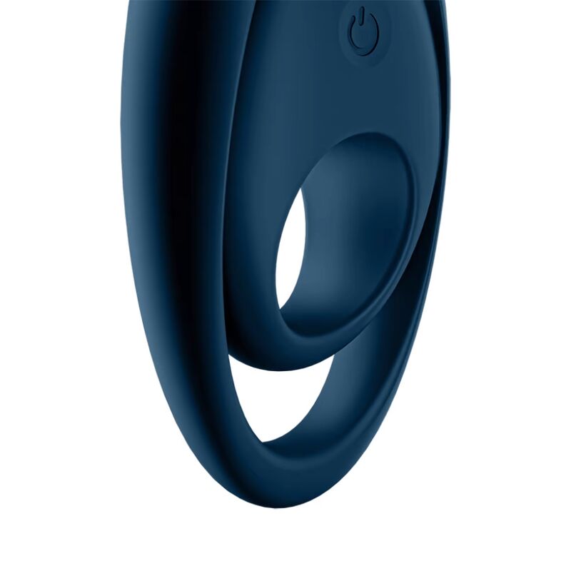 SATISFYER - GLORIOUS DUO RING VIBRADOR AZUL