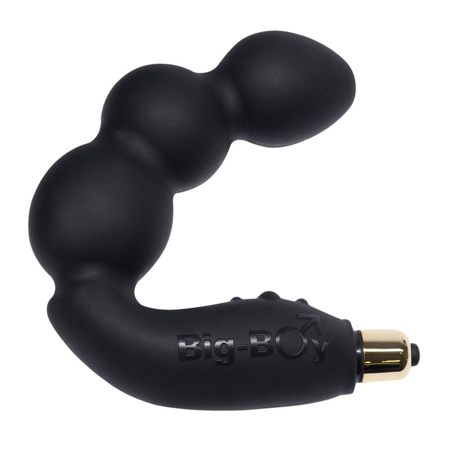 ROCKS-OFF - ESTIMULADOR DEL PUNTO G MASCULINO BIG-BOY 7V NEGRO