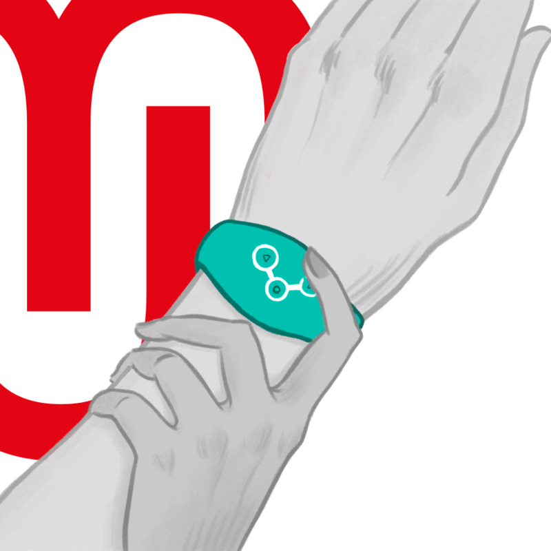WATCHME - RELÓGIO COM TECNOLOGIA SEM FIO AQUAMARINE