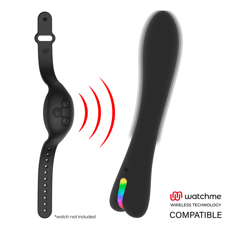 BRILHANTE GLAM - VIBRADOR RYAN WATCHME TECNOLOGIA SEM FIO COMPATÍVEL