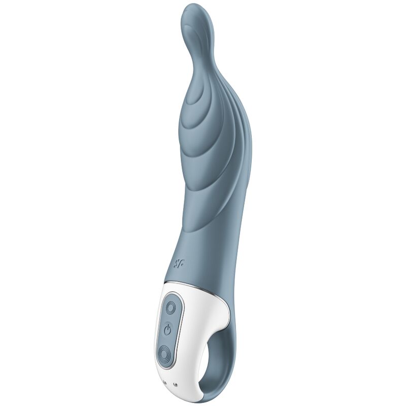 SATISFYER - AMAZING 2 ASPOT VIBRADOR GRIS