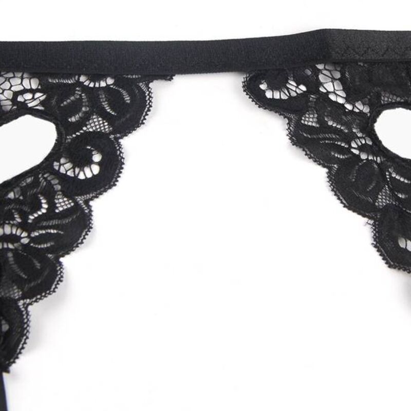SUBBLIME - CONJUNTO DE TRES PIEZAS SUJETADOR + LIGUERO + TANGA L/XL