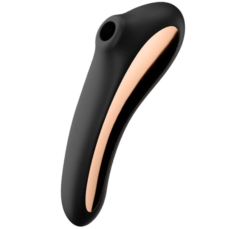 SATISFYER - VIBRADOR DUAL KISS AIR PULSE PRETO