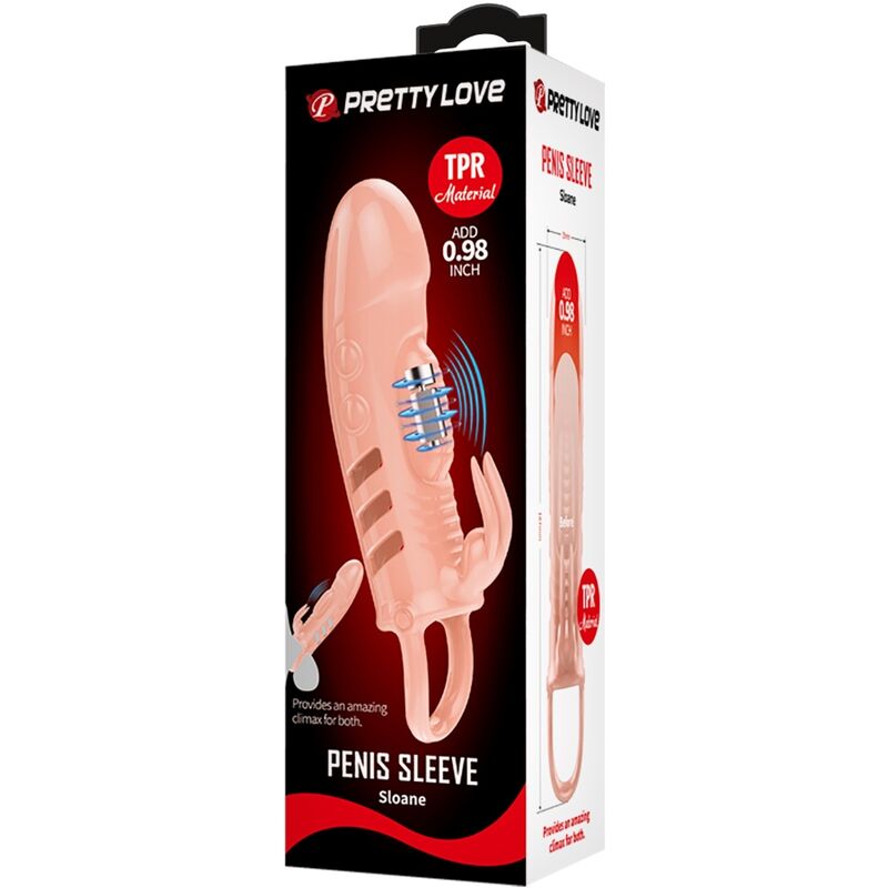 PRETTY LOVE - FUNDA PARA PENE DE CONEJO NATURAL SLOANE