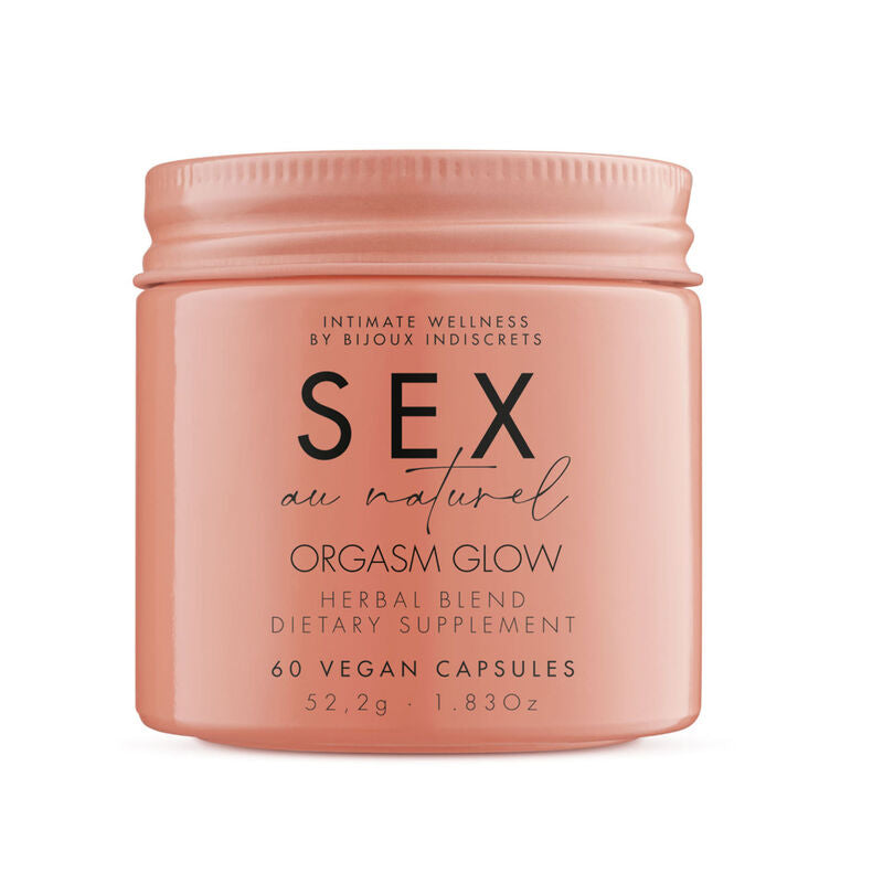 BIJOUX - SUPLEMENTO ALIMENTAR ORGASM GLOW 60 CÁPSULAS