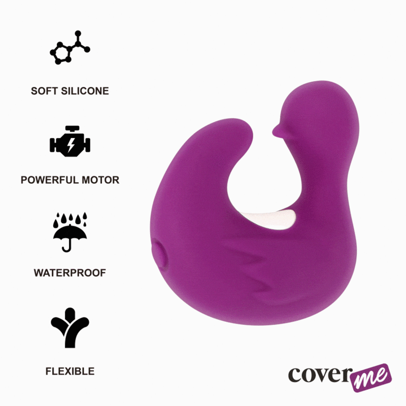 COVERME - DEDAL DE PATO ESTIMULANTE DE SILICONE RECARREGÁVEL DUCKYMANIA - Toys "n" Us