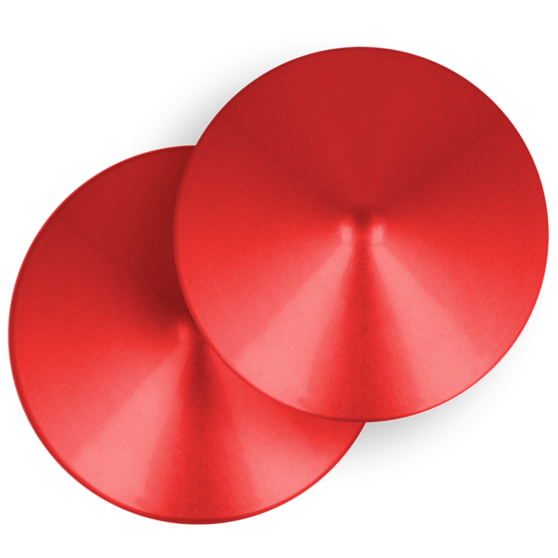 Protetores de mamilo OHMAMA FETISH RED CIRCLE
