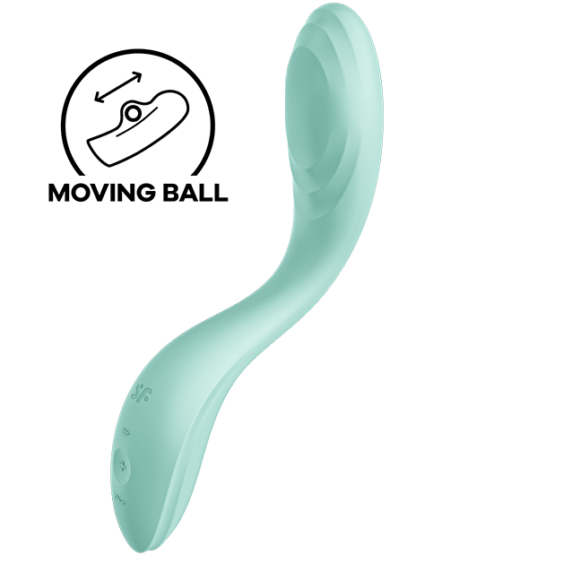 SATISFYER - RRROLLING PLEASURE GSPOT VIBRATOR WHITE