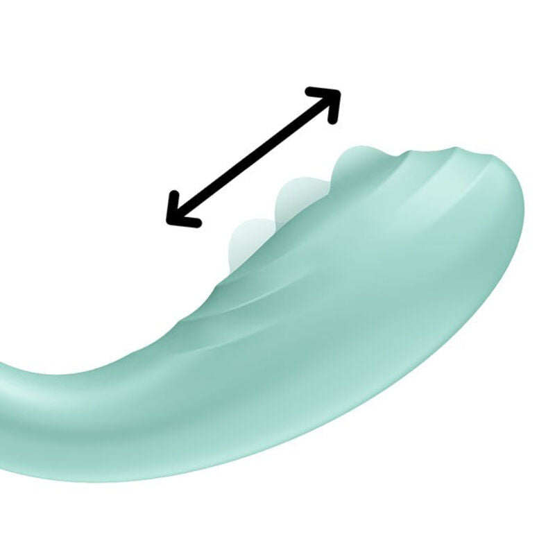 SATISFYER - RRROLLING PLEASURE GSPOT VIBRATOR WHITE