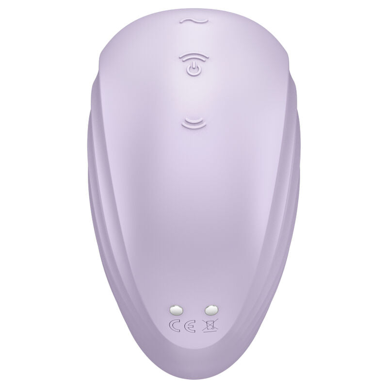 SATISFYER - PEARL DIVER ESTIMULADOR Y VIBRADOR DE PULSOS DE AIRE VIOLETA