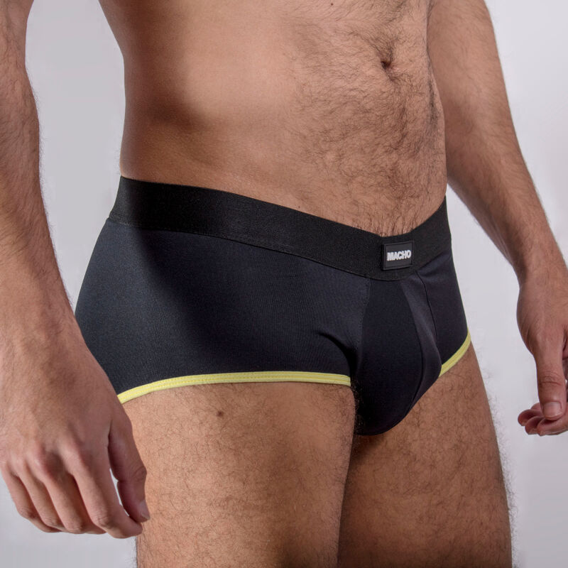 MACHO - MS24R CALZONCILLOS ROJO OSCURO XL