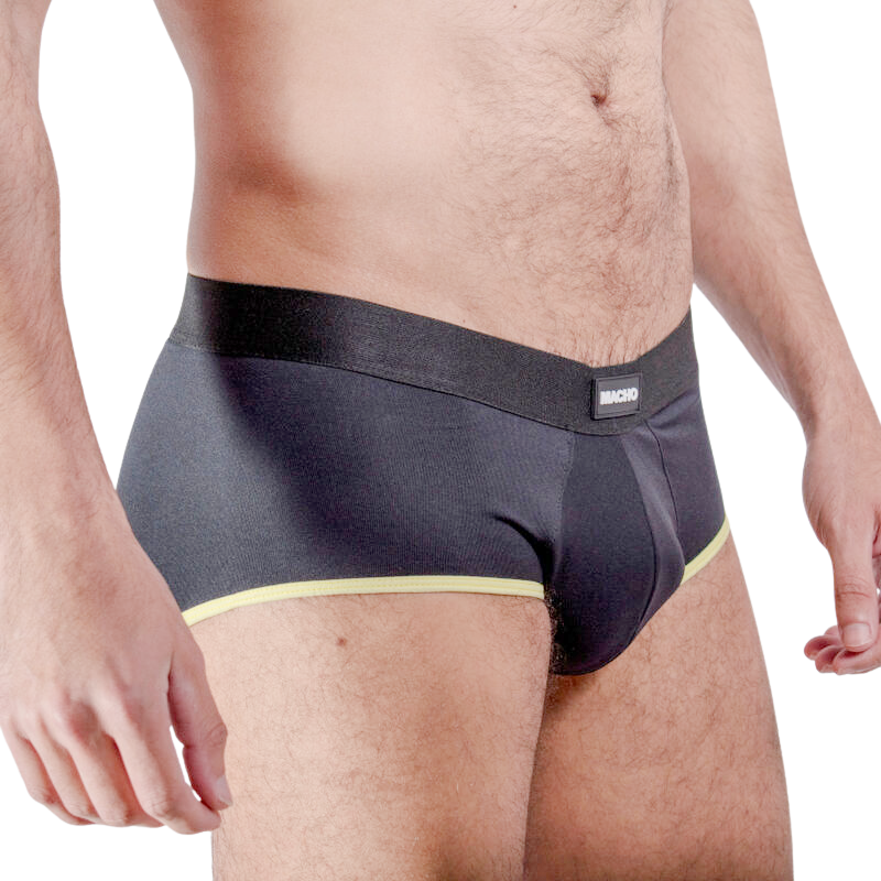 MACHO - MS24R CALZONCILLOS ROJO OSCURO XL