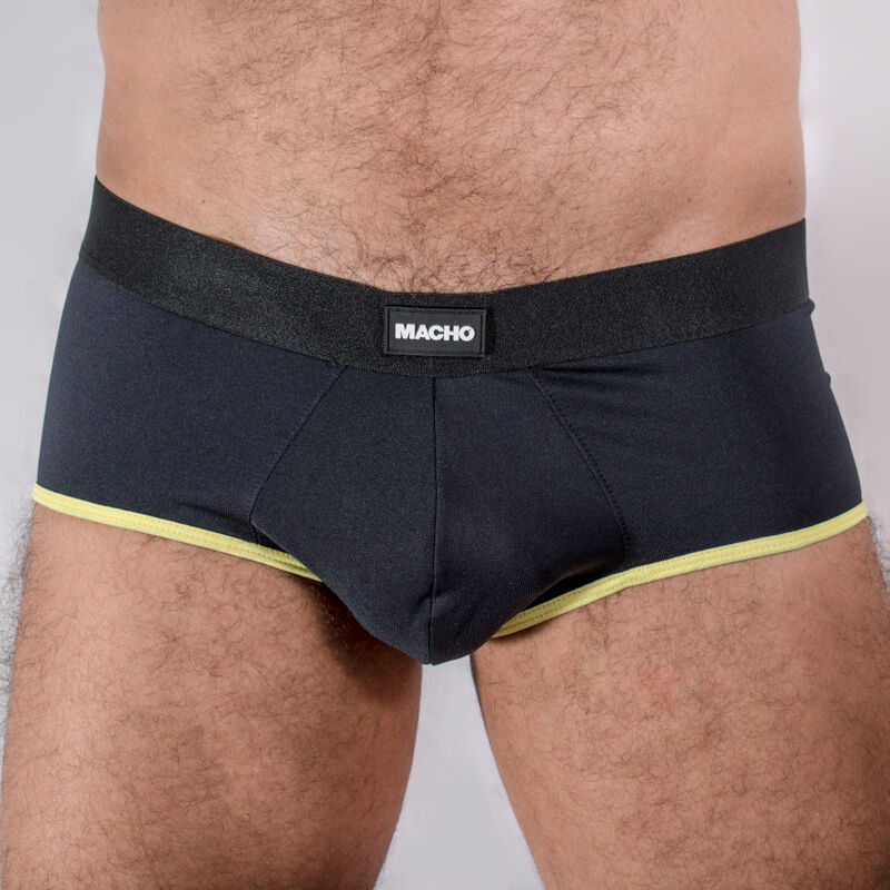 MACHO - MS24R CALZONCILLOS ROJO OSCURO XL